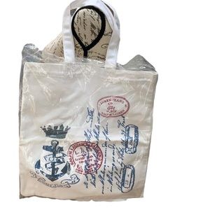 Lauren Ralph Lauren Cotton Canvas tote